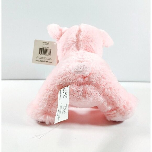 ZAG Buddy Junior Pink Pig Plush Pixie Jr. Stuffed Animal 5" NEW PL-202 - Picture 3 of 5